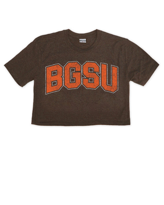 BGSU-Oversized-BROWN_CROP-TOP