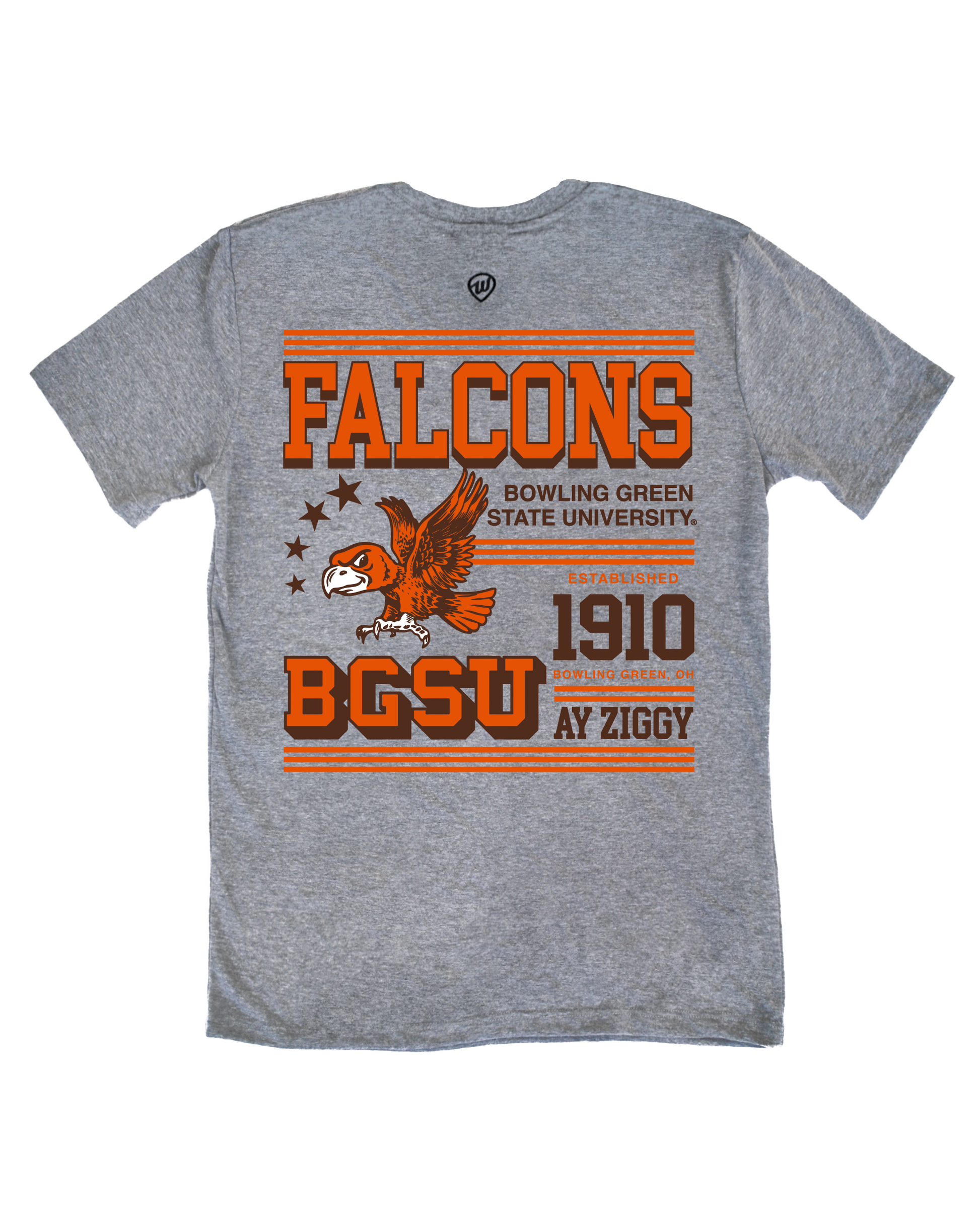 BGSU Falcons Front/Back Tee