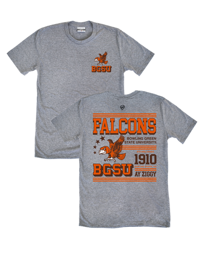 BGSU Falcons Front/Back Tee