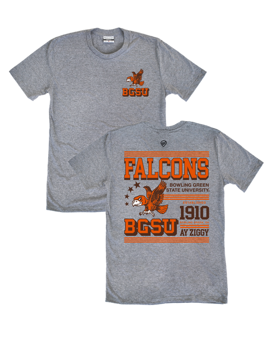 BGSU Falcons Front/Back Tee