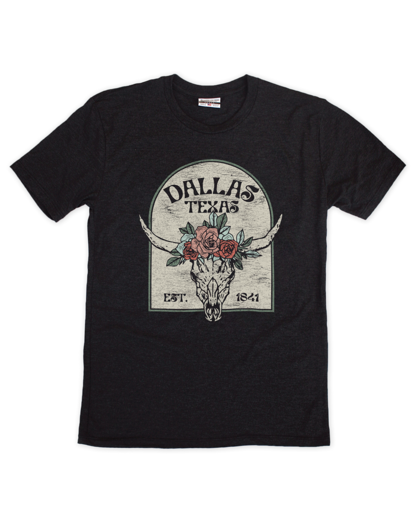 Dallas Bison Flower Tee