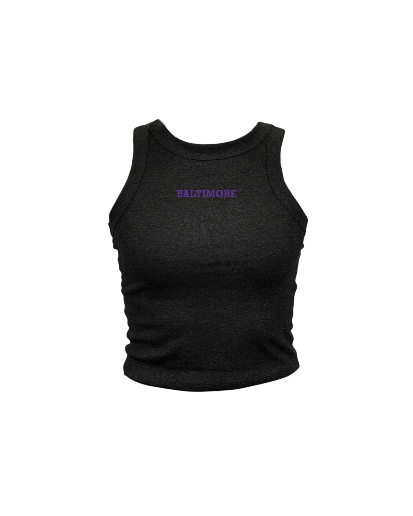 Baltimore Embroidered High Neck Tank