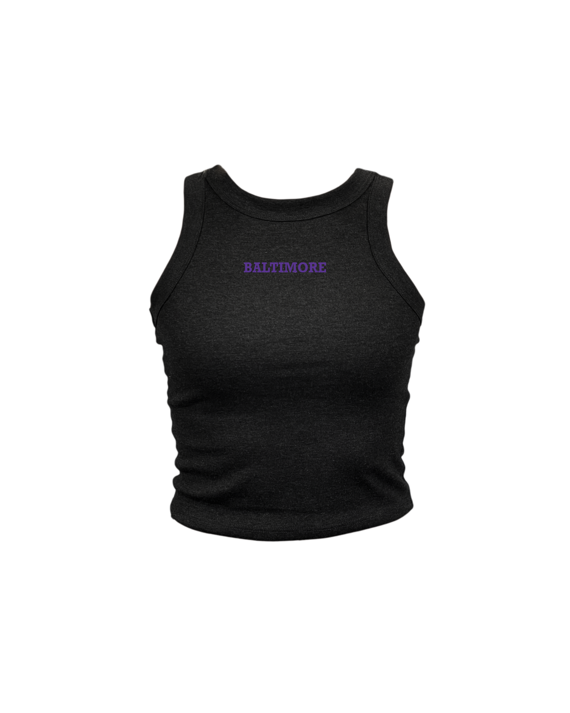 Baltimore Embroidered High Neck Tank