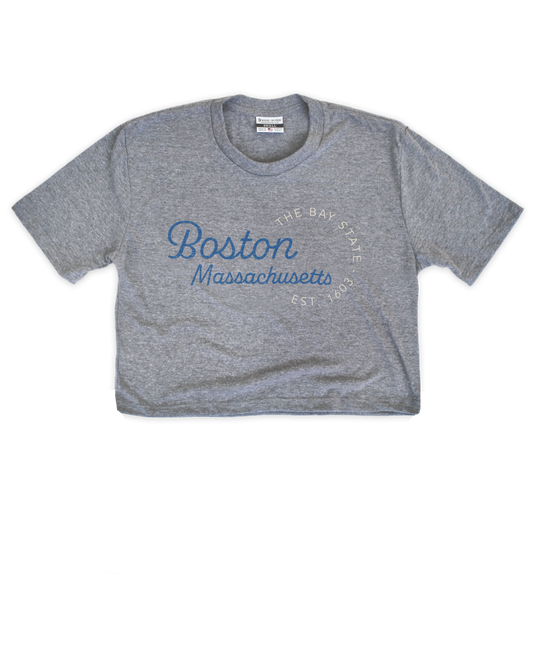 The Bay State Cropped Tee