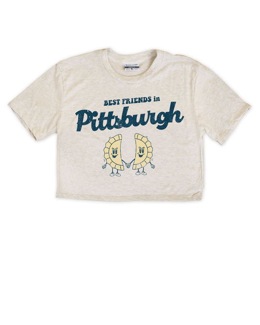 Best Friends in Pittsburgh Cropped Tee