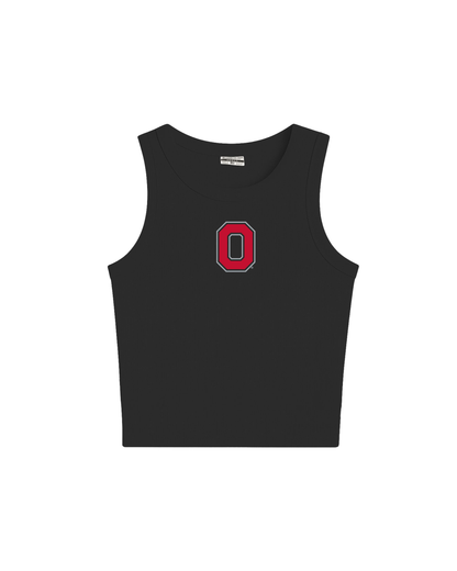 Block O Embroidered High Neck Tank