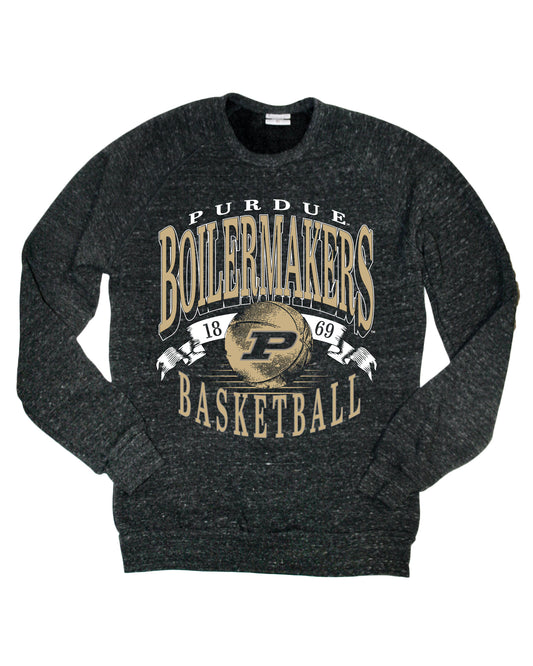 Purdue Boilermakers Basketball Crew Sweatshirt