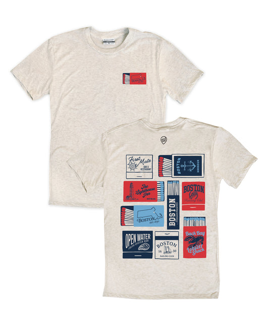 Boston Matchbooks Tee