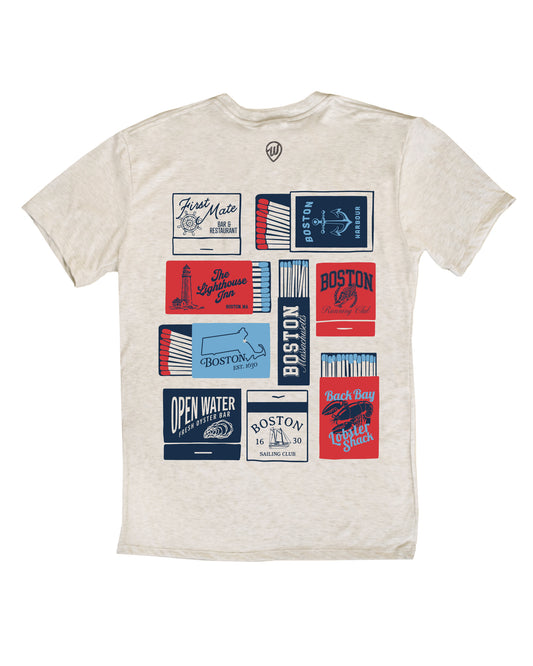 Boston Matchbooks Tee
