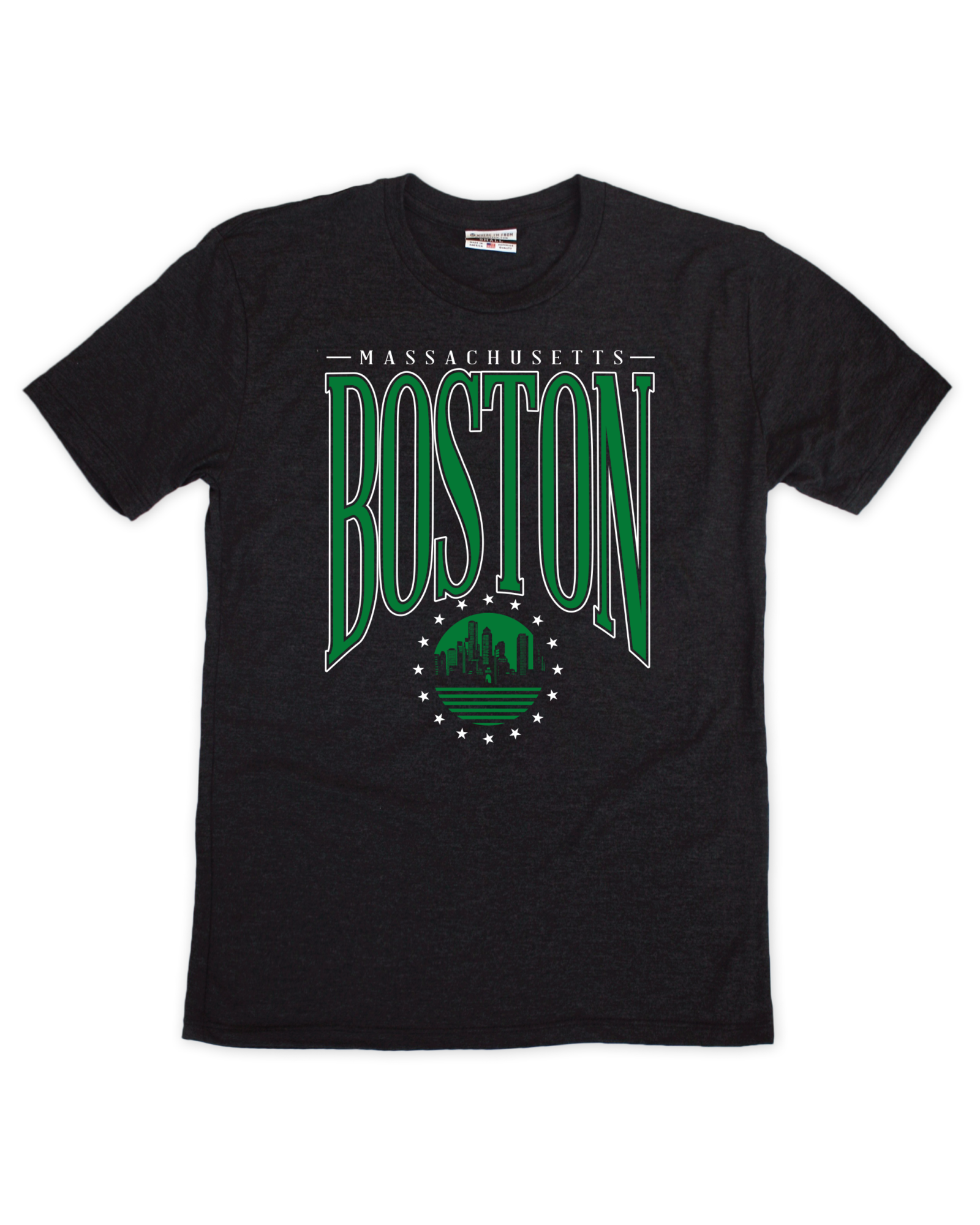 Boston Tall Circle Skyline Tee