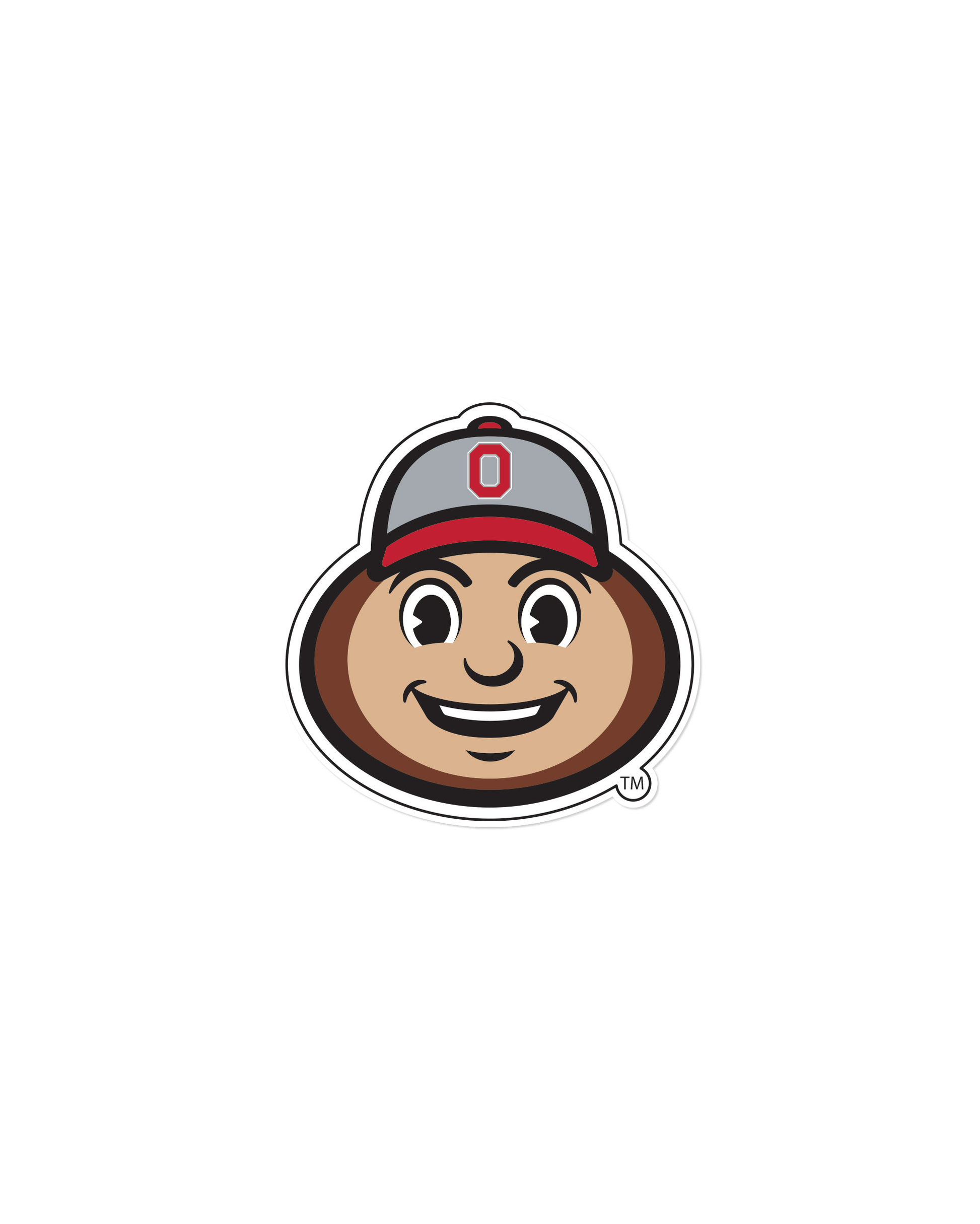 Brutus Head Sticker