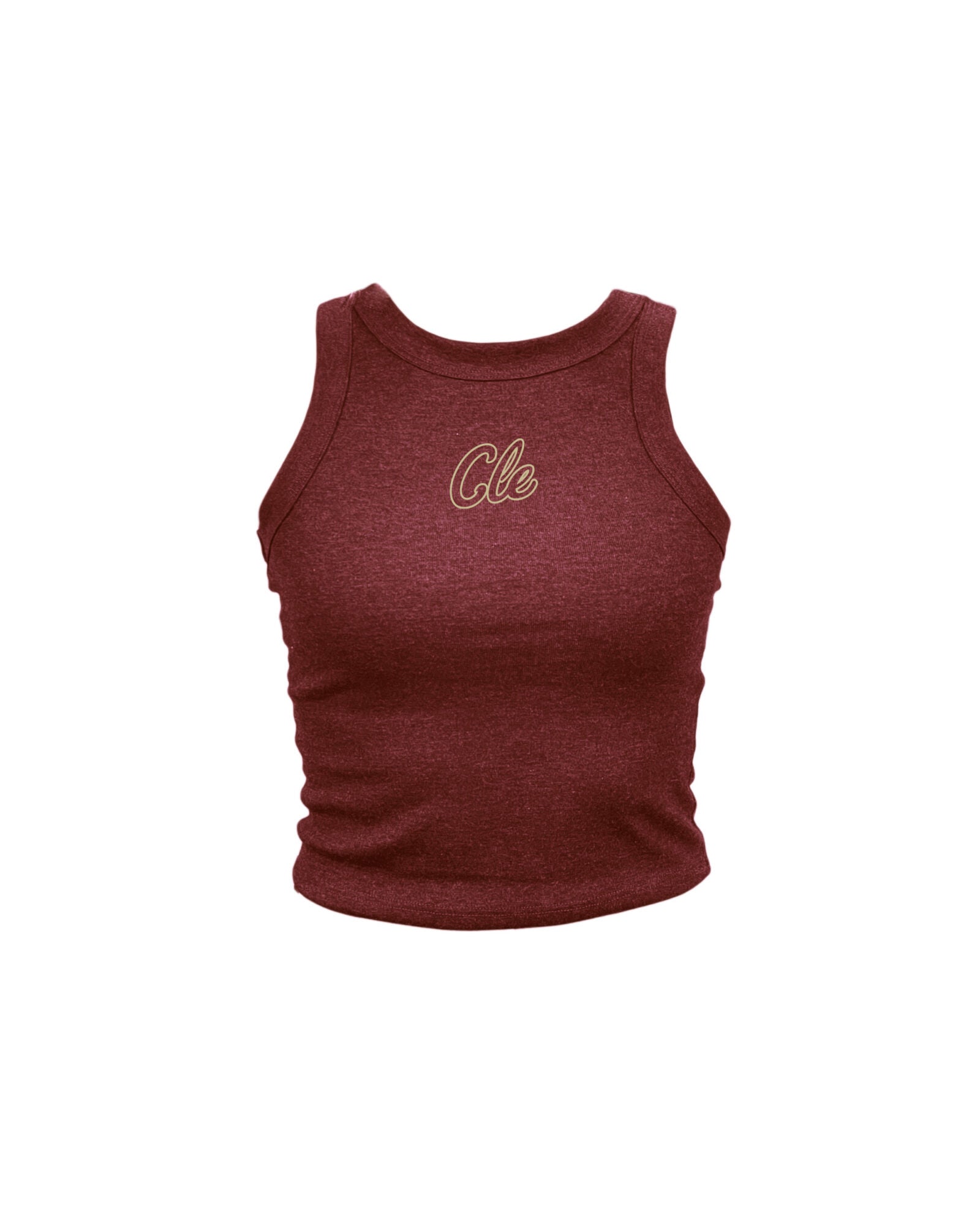 Cle Script High Neck Tank
