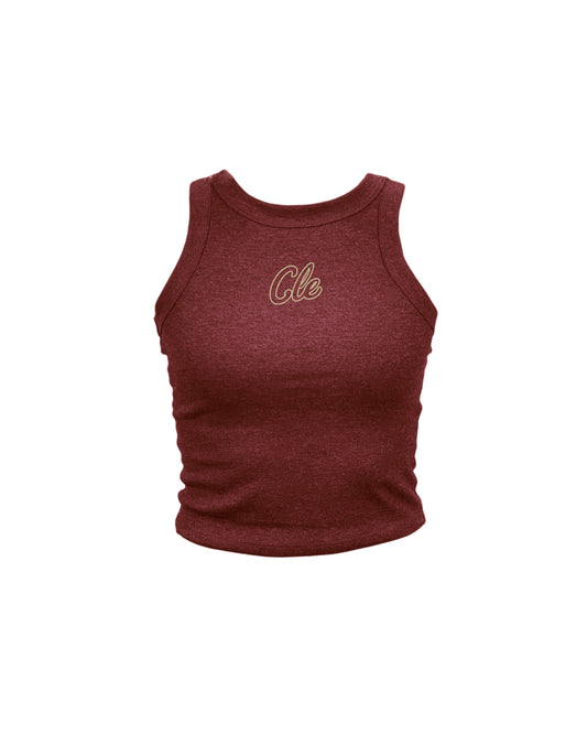 Cle Script High Neck Tank