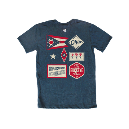 The Buckeye State Icons Tee