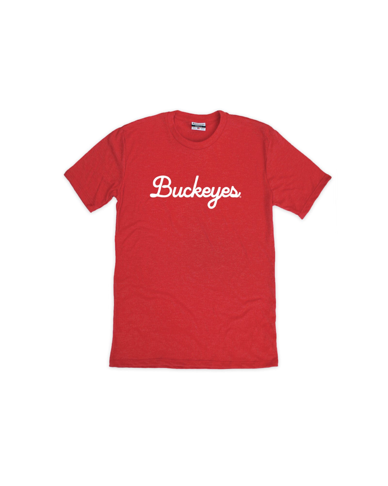 Buckeyes Script Red Toddler Tee | Officially Licensed | Where I'm From