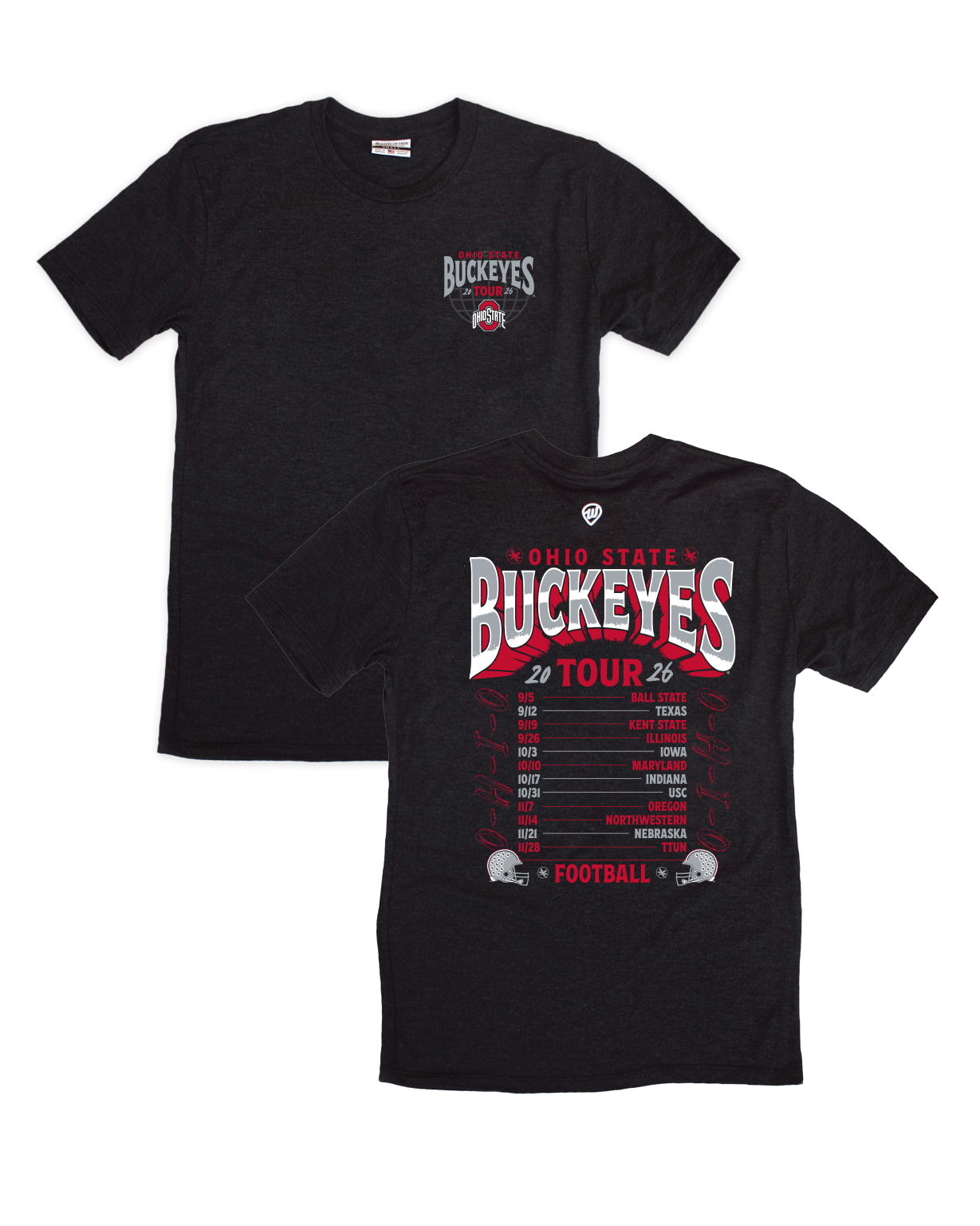 Ohio State Buckeyes 2026 Football Tour Tee