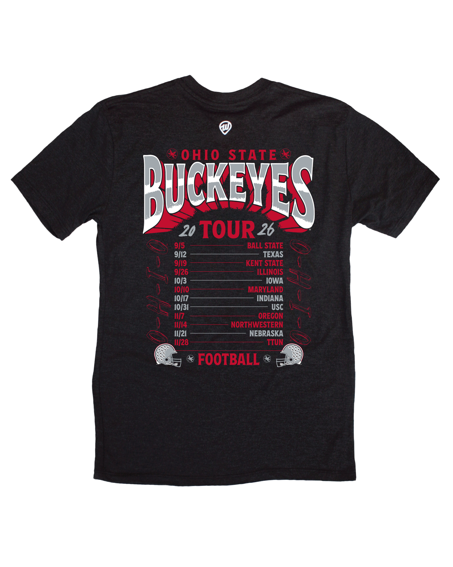 Ohio State Buckeyes 2026 Football Tour Tee