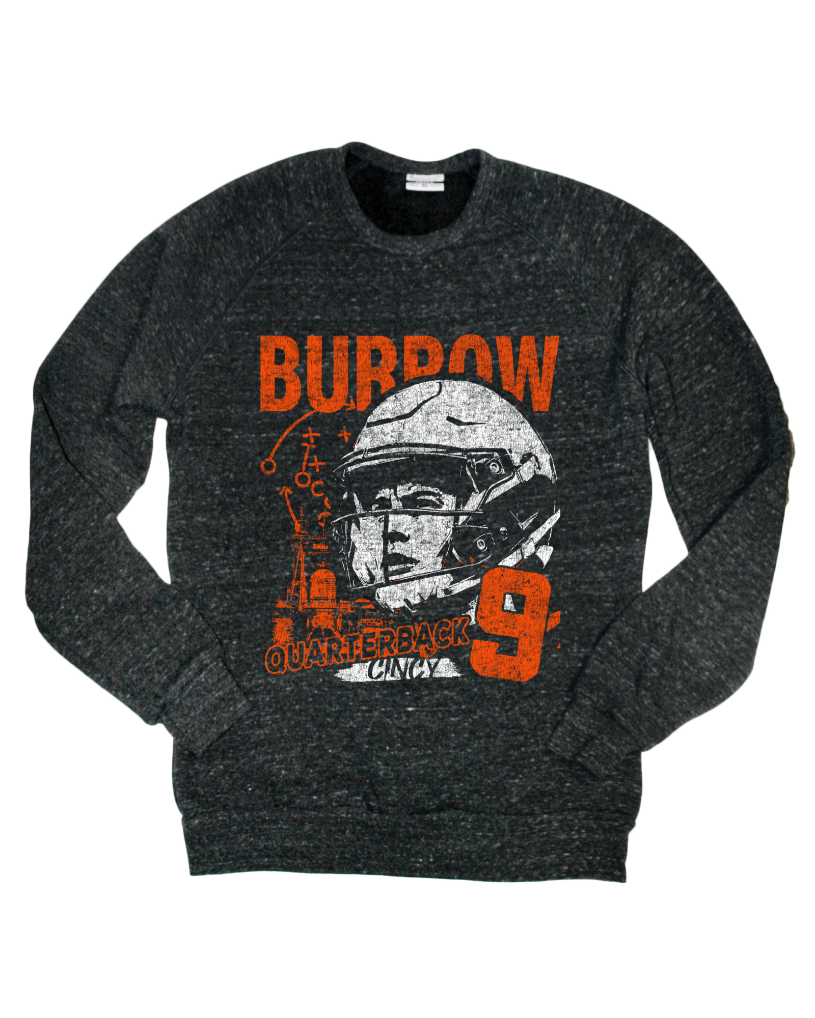 Burrow 9 Quarterback Crew Sweatshirt