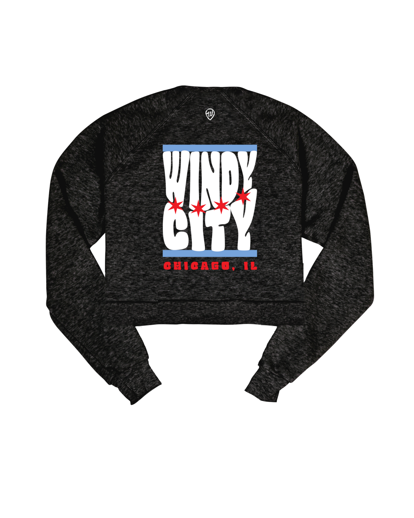 CHI Windy City Cropped Crew Sweatshirt