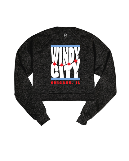 CHI Windy City Cropped Crew Sweatshirt