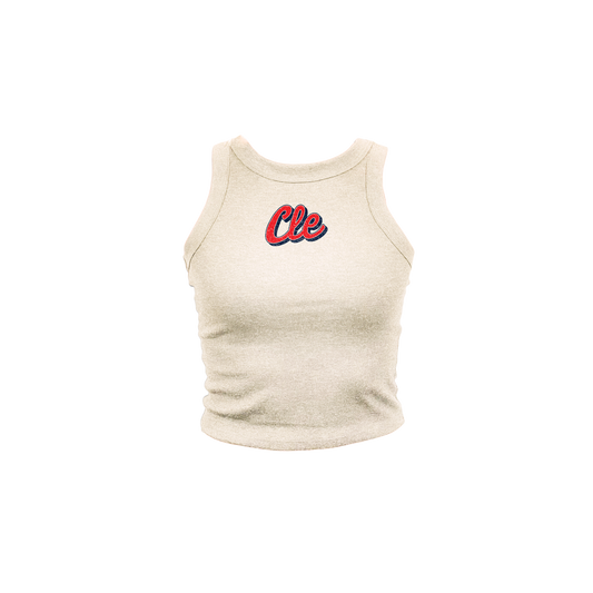 Cle Script High Neck Tank