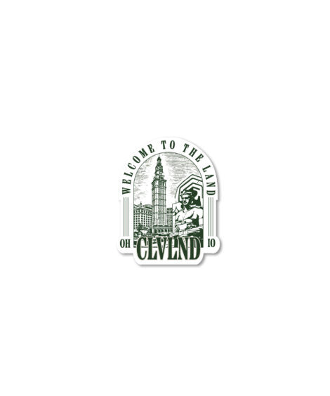 Welcome to The Land Sticker
