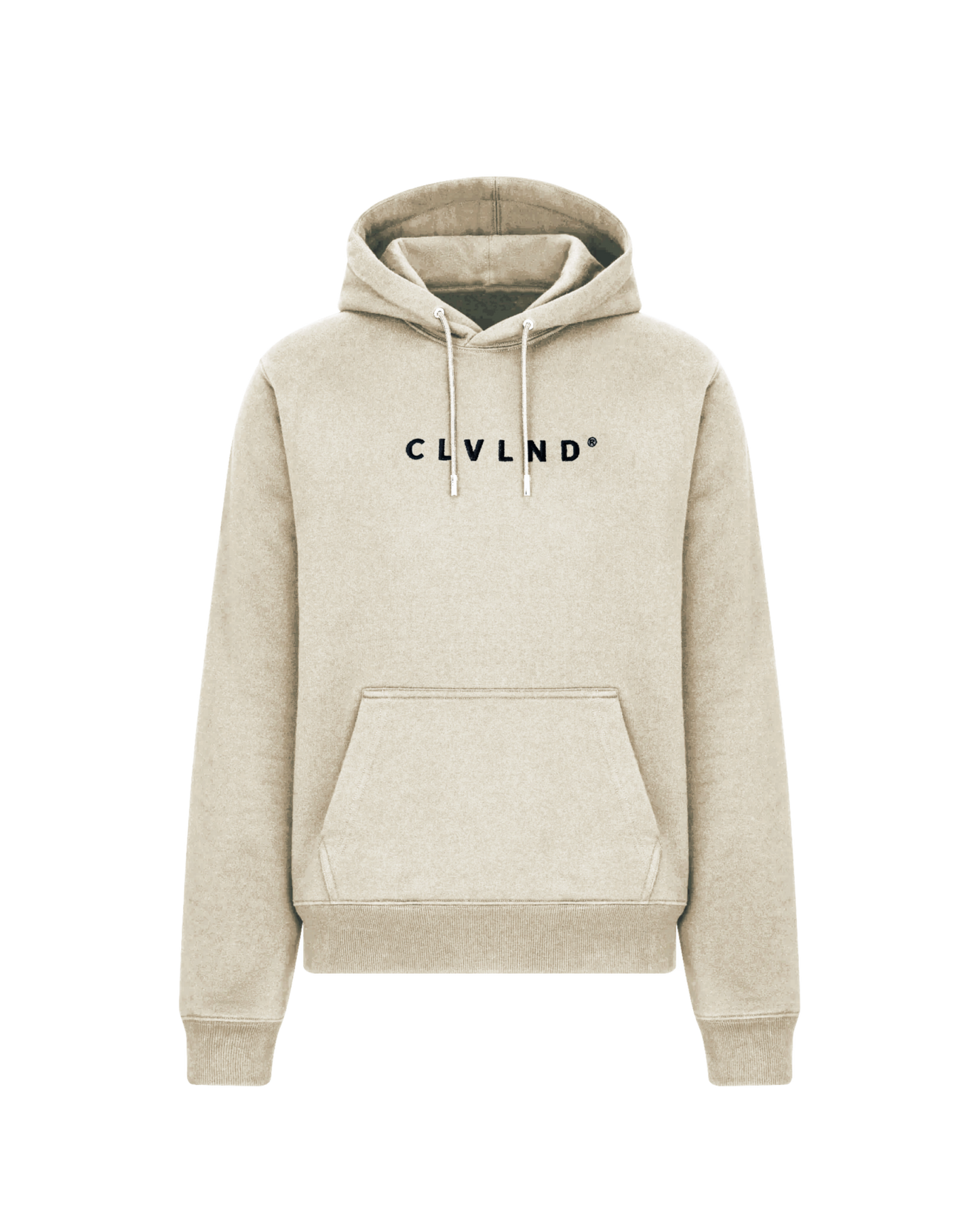 CLVLND Embroidered Cotton Hoodie