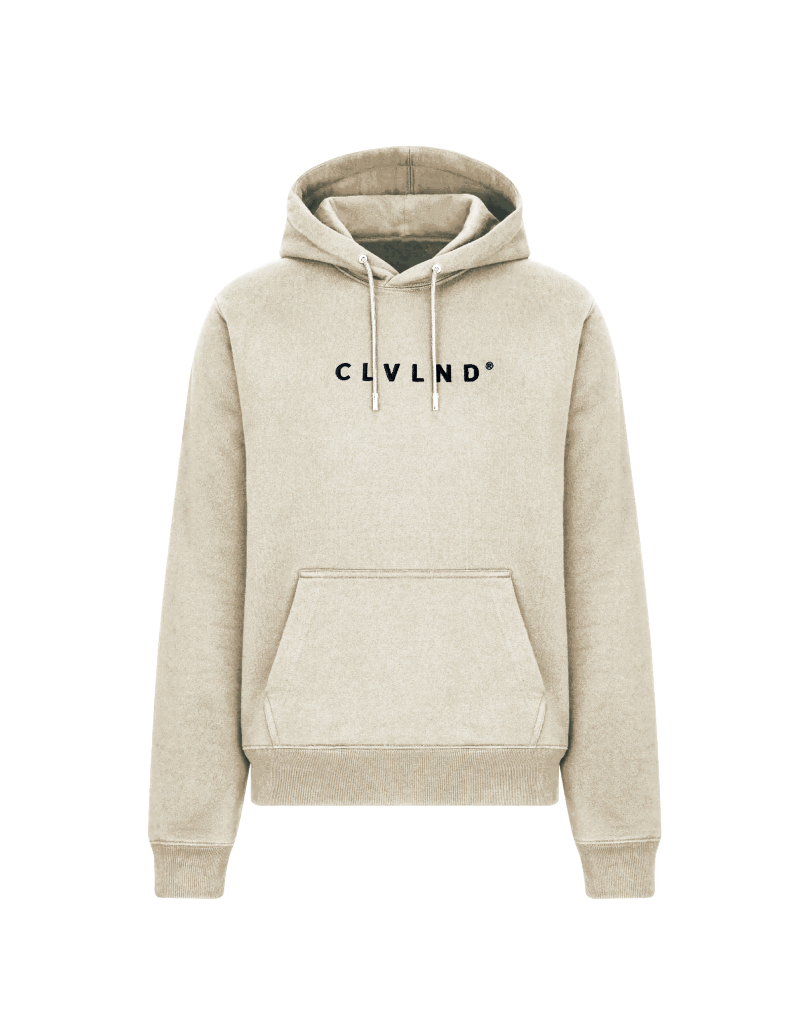 CLVLND Embroidered Cotton Hoodie