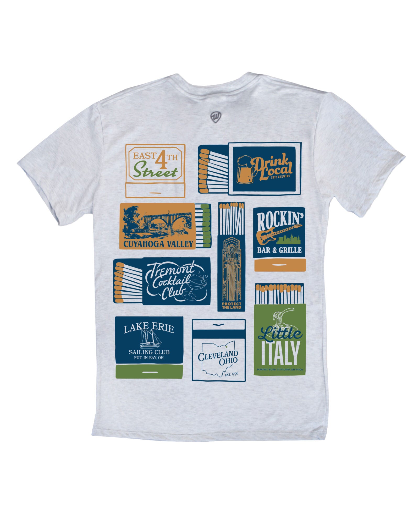 Cleveland Matchbooks Tee