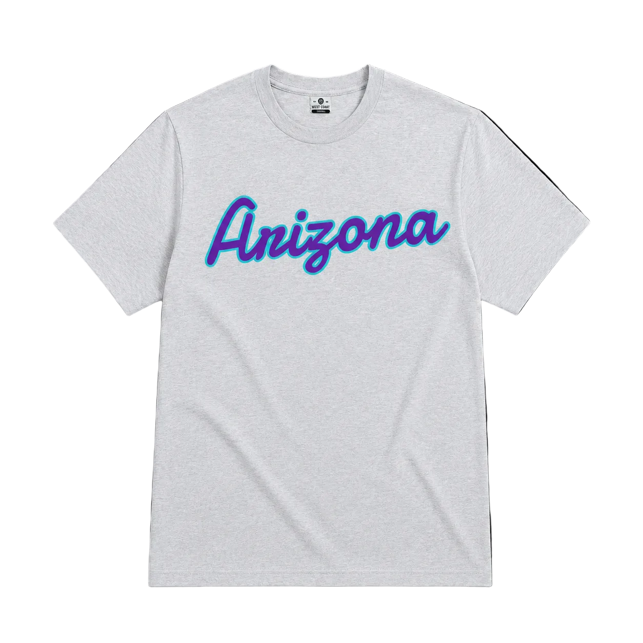 Arizona Neon Script Tee