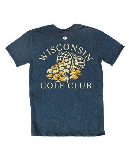 Cheese Curd Golf Bucket F/B Tee