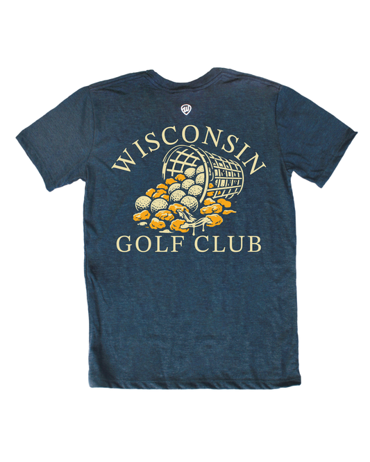 Cheese Curd Golf Bucket F/B Tee