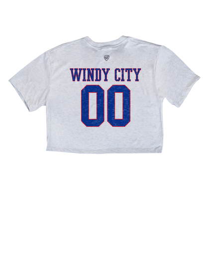 Chicago Jersey Cropped Tee