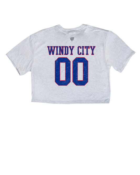 Chicago Jersey Cropped Tee