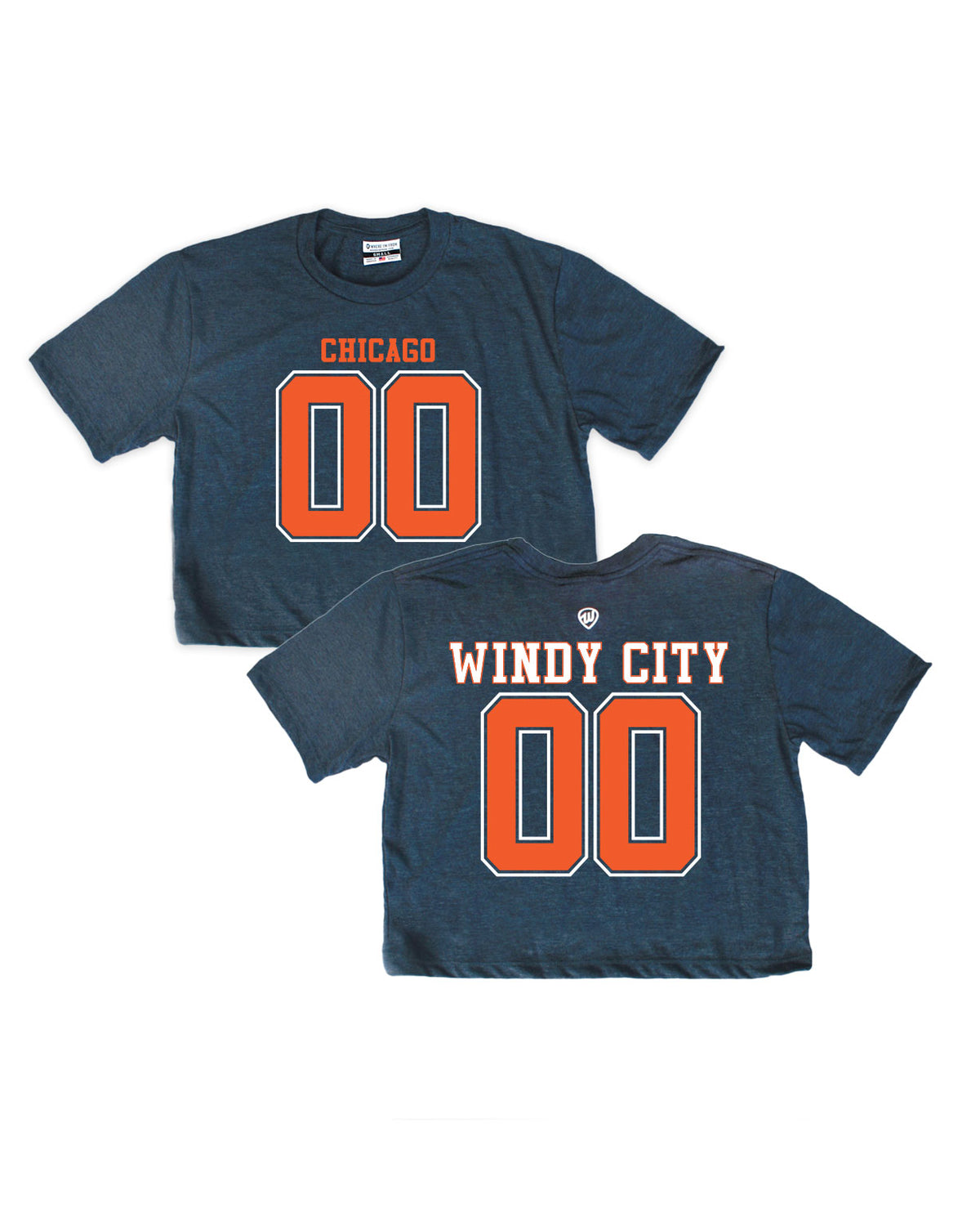 Chicago Jersey Cropped Tee