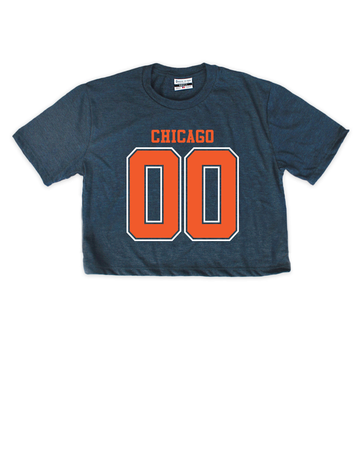 Chicago Jersey Cropped Tee