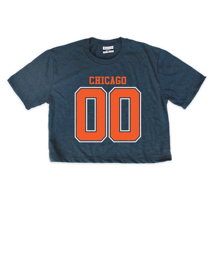 Chicago Jersey Cropped Tee