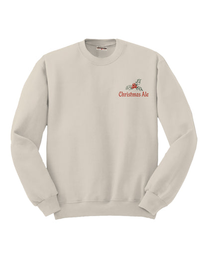 Christmas Ale Cotton Crew Sweatshirt