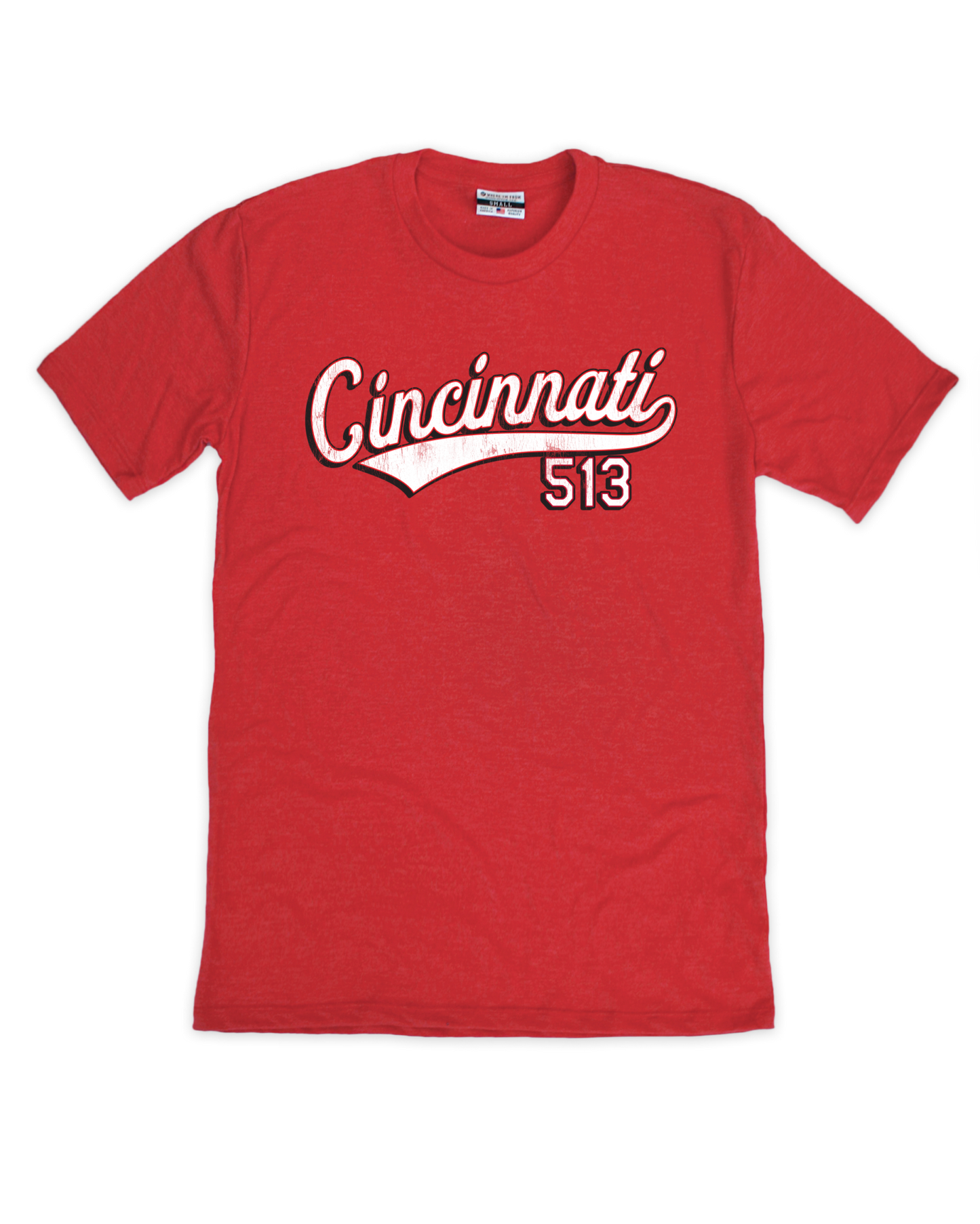 Cincinnati 513 Underline Tee