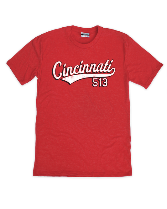Cincinnati 513 Underline Tee