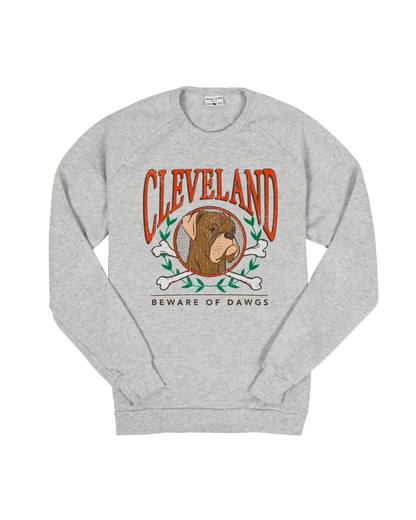 Cleveland Dog Bones Crew Sweatshirt