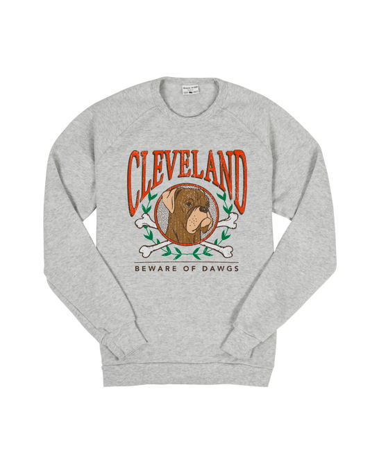 Cleveland Dog Bones Crew Sweatshirt