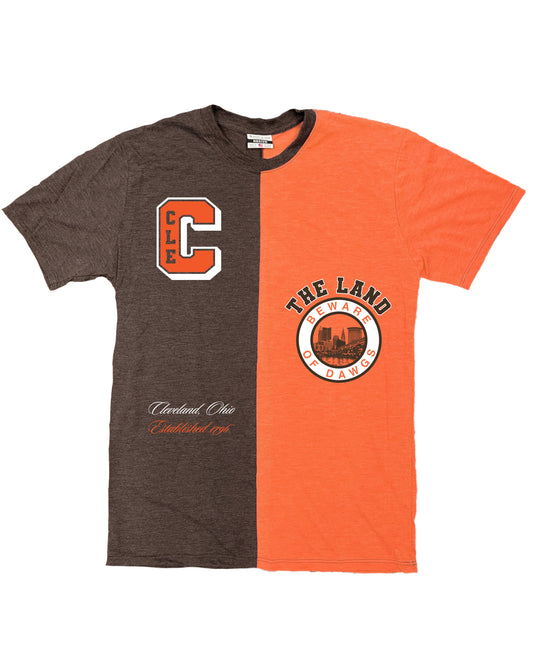 Cle Patch Split Tee
