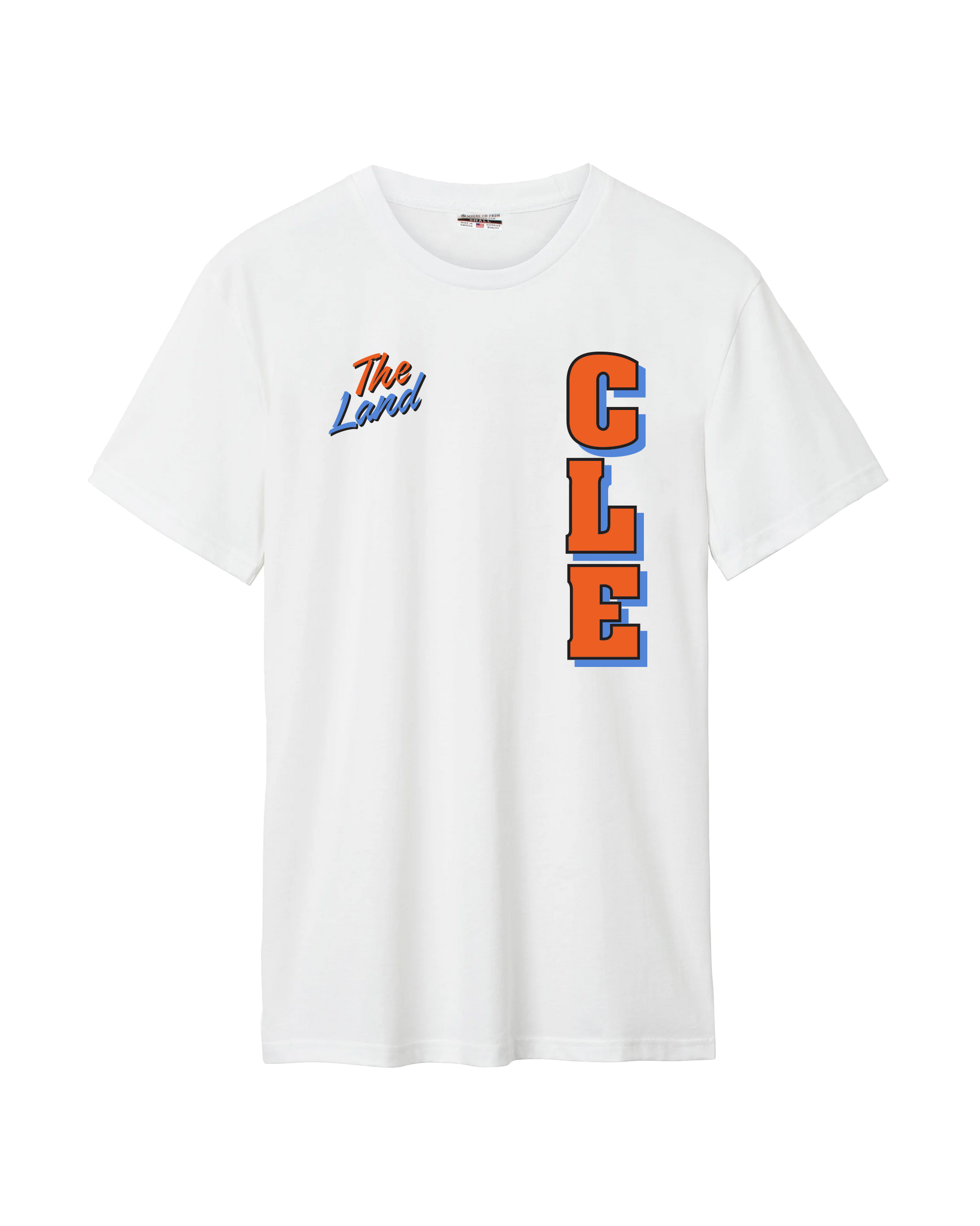 The Land CLE Vertical Cotton Tee