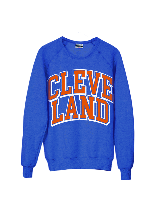 Cleveland Oversized Crew Sweatshirt