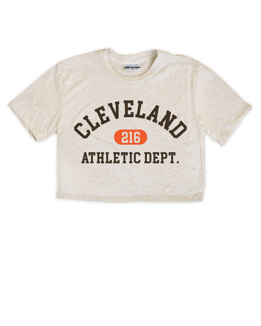 Cleveland Athletic Cropped Tee