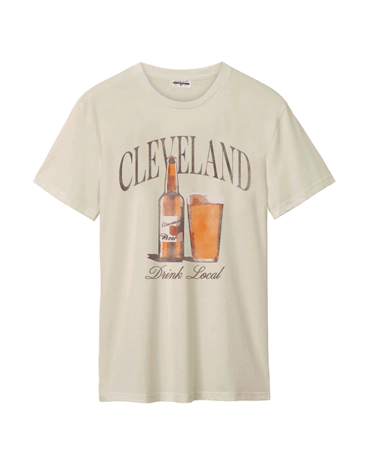 Cleveland Drink Local Cotton Tee