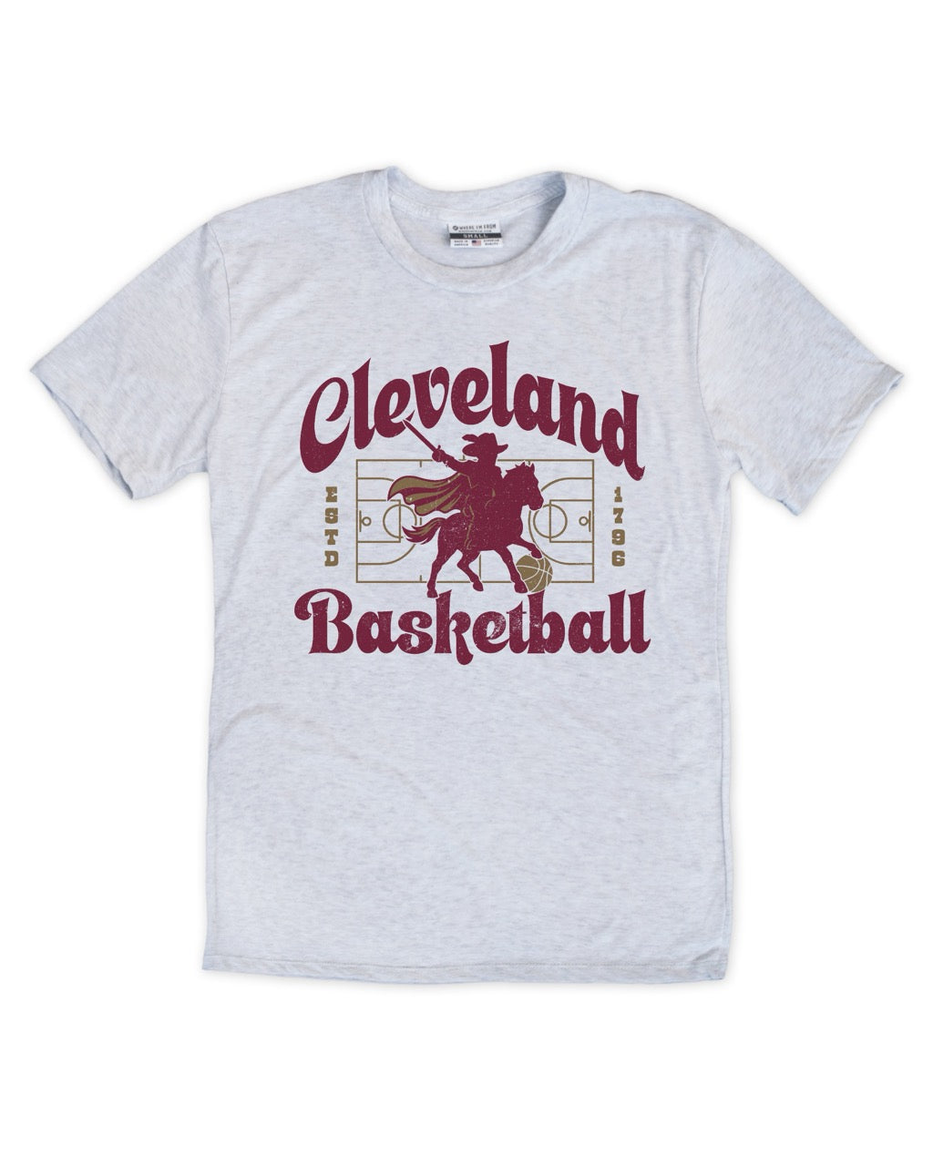 Cleveland 1796 Court Tee