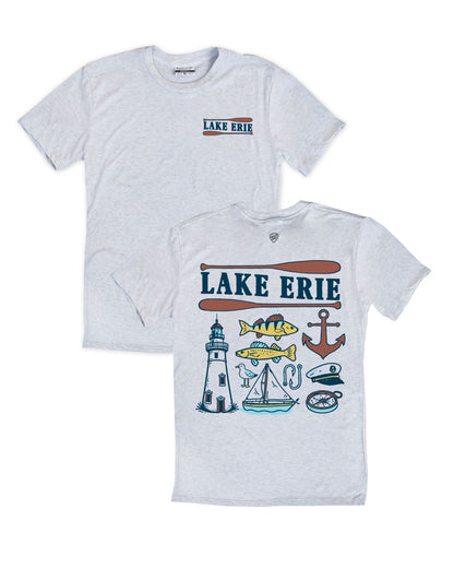 Lake Erie Icons Tee