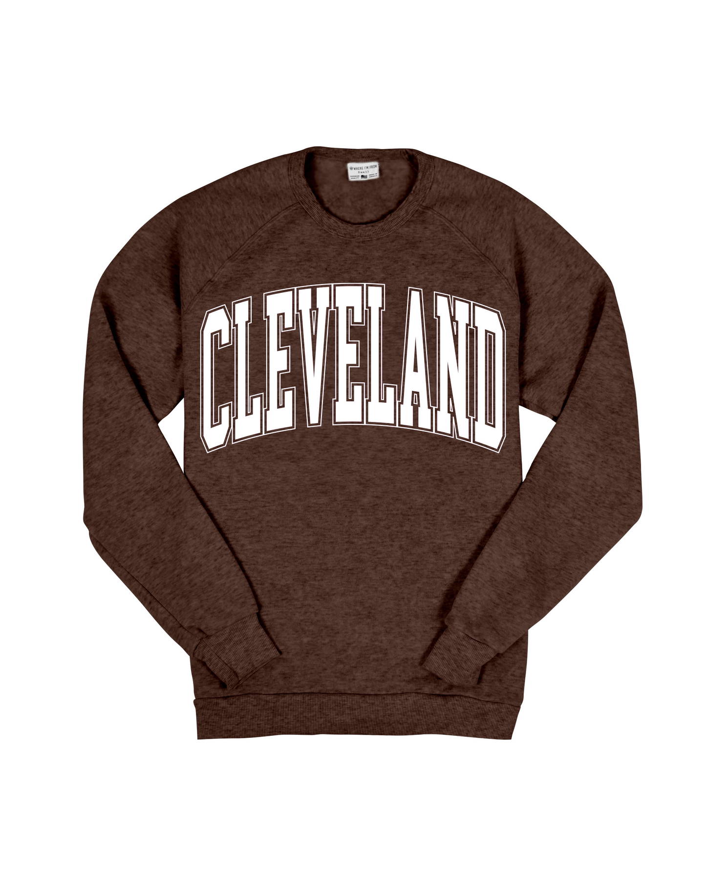 Cleveland Oversized Crew Sweatshirt